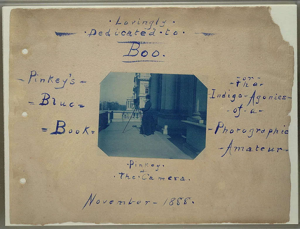 Pinkey & the camera, 1888