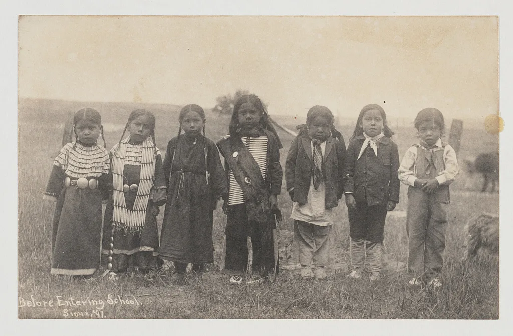 [Hampton Institute, Hampton, Va. - before entering school - seven…, 1899