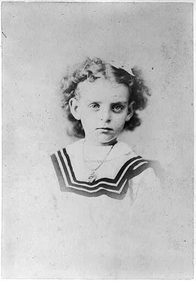 Photograph from 1870: Frances Benjamin Johnston, 1864-1952