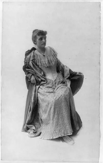 Photograph from 1888: Frances Benjamin Johnston, 1864-1952