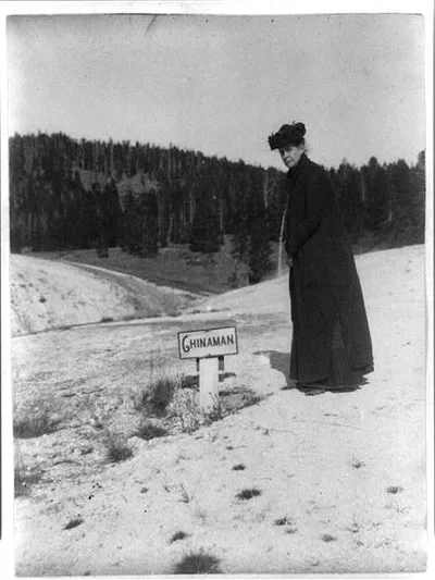 Photograph from 1903: Frances A. Johnston [mother of Frances Benjamin…