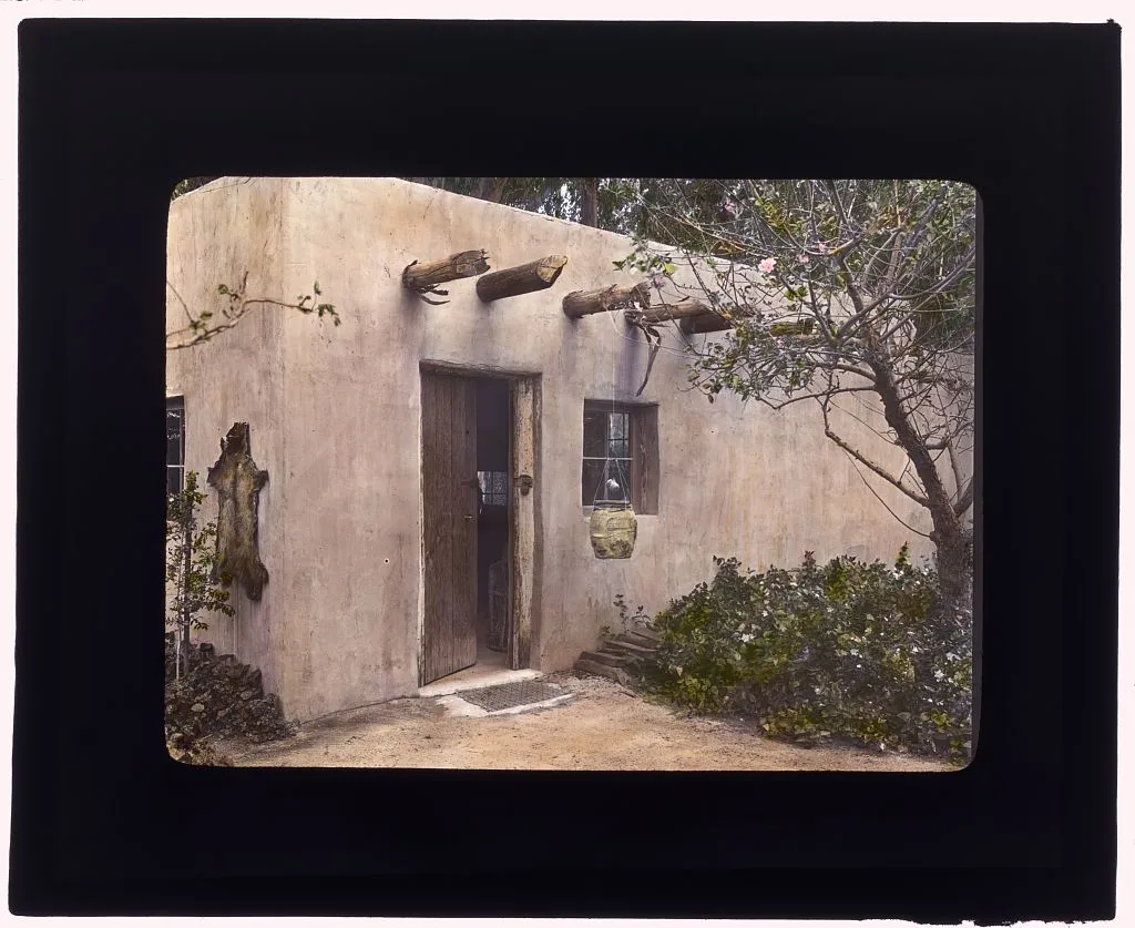 [John Henry Fisher adobe, 765 West Highland Avenue, Redlands,…, Redlands, California, 1917