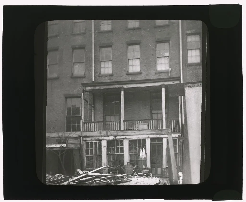 [Turtle Bay Gardens, New York, New York. Townhouses before…, 1919
