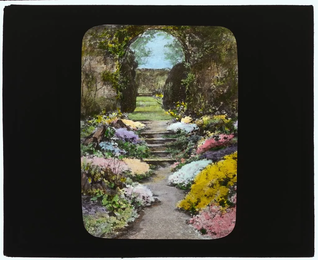 [Reproduction of illustration: "Baberton, Midlothian," Scotland,…, 1915