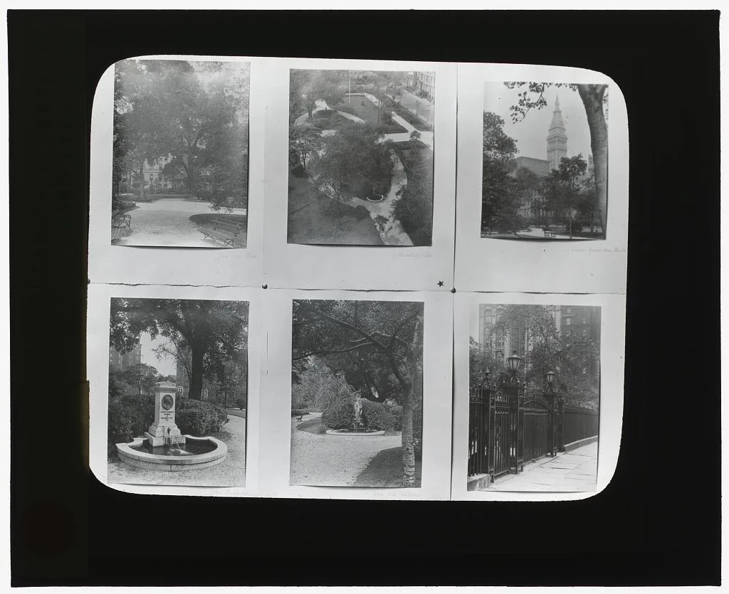 [Gramercy Park, between East 20th and East 21st Streets east of Park…, Gramercy Park, New York, 1922