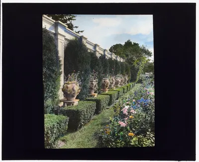[Lathrop Colgate house, Bedford Village, New York. Trellis], 1921