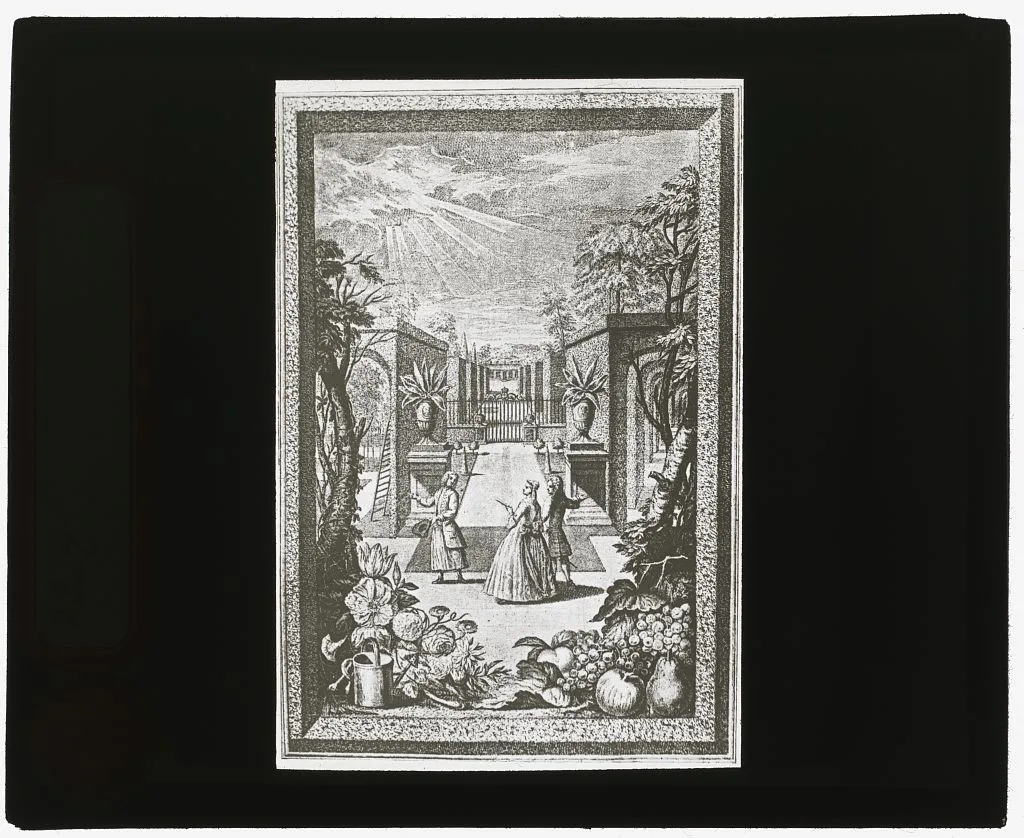 [Reproduction of frontispiece in Catalogue Plantarum by Thomas…, 1915