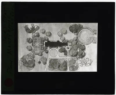 ["Manor House of John T. Pratt Estate, Glen Cove, Long Island"], Glen Cove, New York, 1915