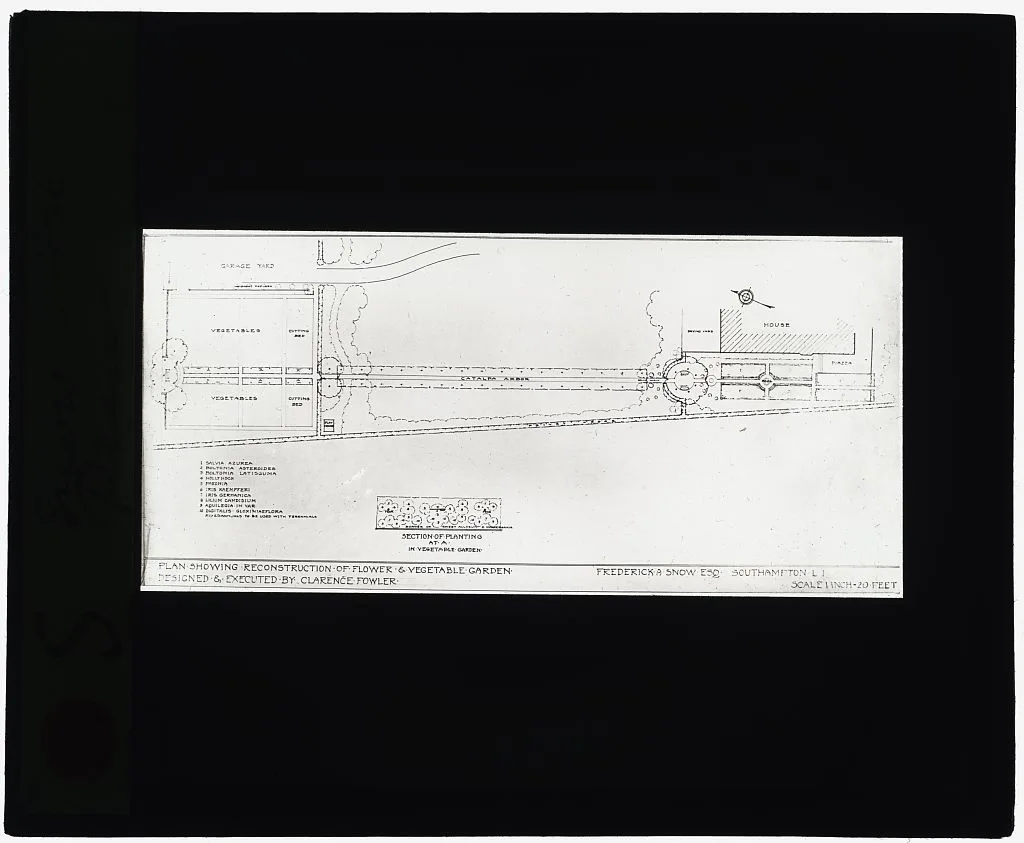 ["Gardenside," Frederick Augustus Snow house, Ox Pasture Road,…, New York, Southampton, 1914