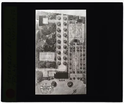 ["House and Garden on the Estate of Rev. Joseph Hutcheson, Warren,…, Rhode Island, Warren, 1915