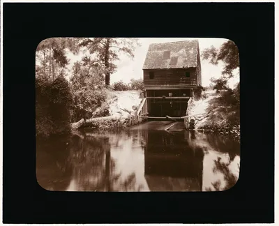 [Drummond Mill, store, and cabin, Lee Mont vicinity, Accomac County,…, Virginia, Accomac County, 1930