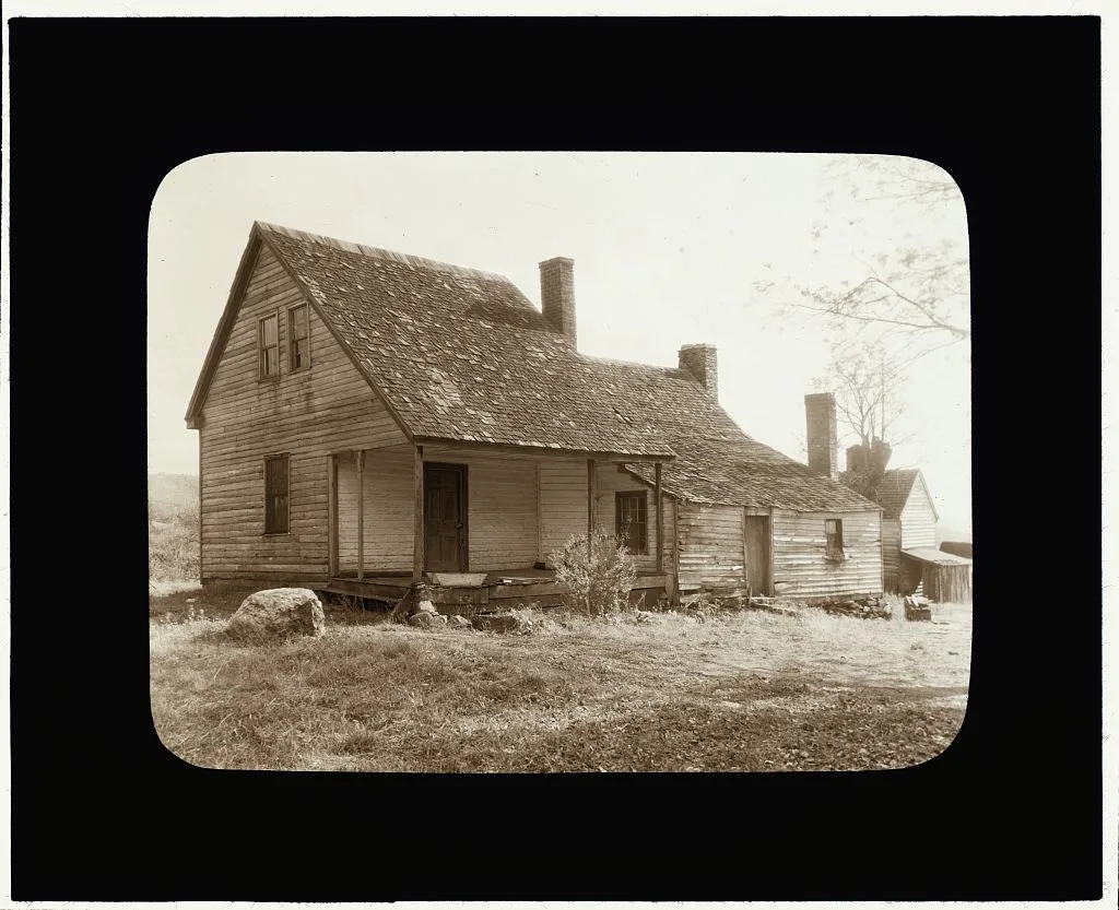 [Stoney Point Tavern, Stoney Point, Albemarle County, Virginia. Porch], 1935