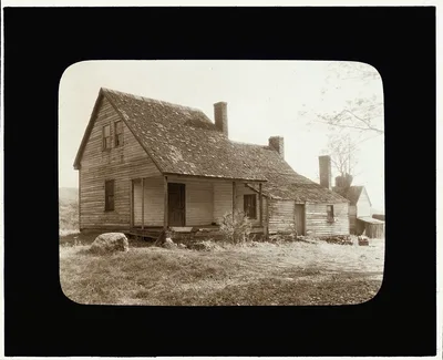 [Stoney Point Tavern, Stoney Point, Albemarle County, Virginia. Porch], 1935