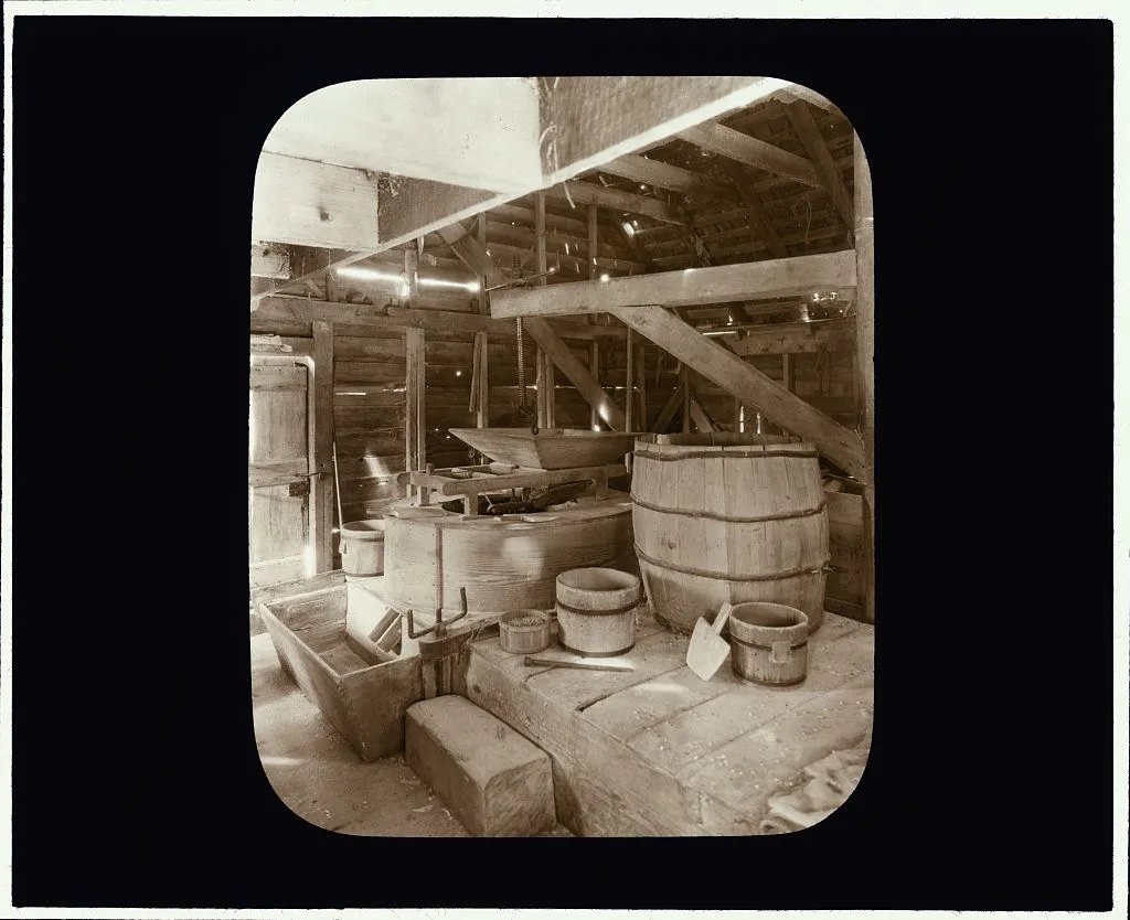 [Drummond Mill, store, and cabin, Lee Mont vicinity, Accomac County,…, Virginia, Accomac County, 1930