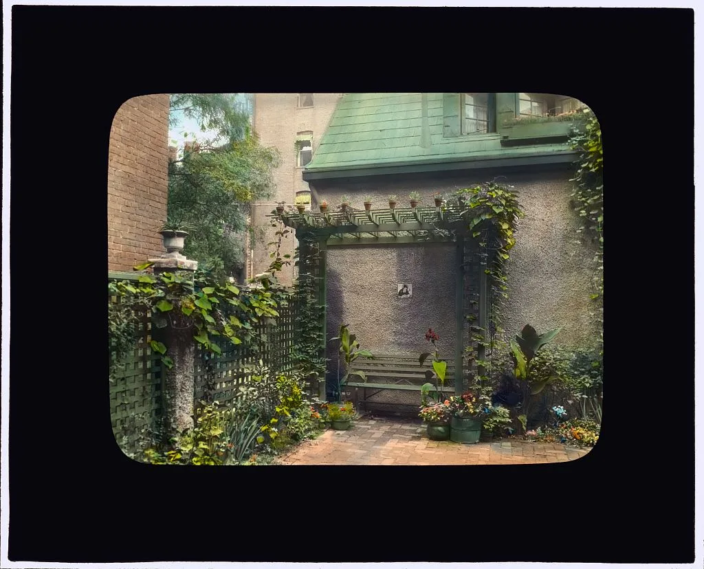 [William Windom house, 1723 de Sales Place, Washington, D.C. Terrace…, Washington D.C., 1925