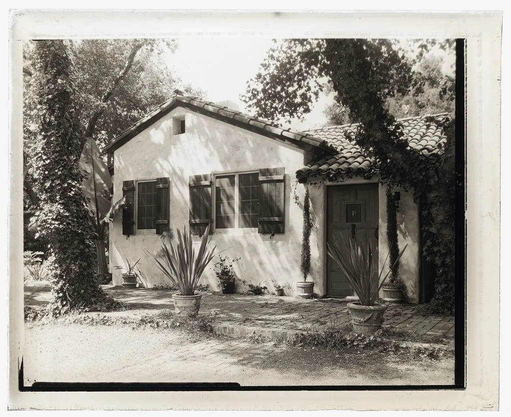 [Justin B. Alexander house, Montecito, California. Entrance door], California, Montecito, 1923