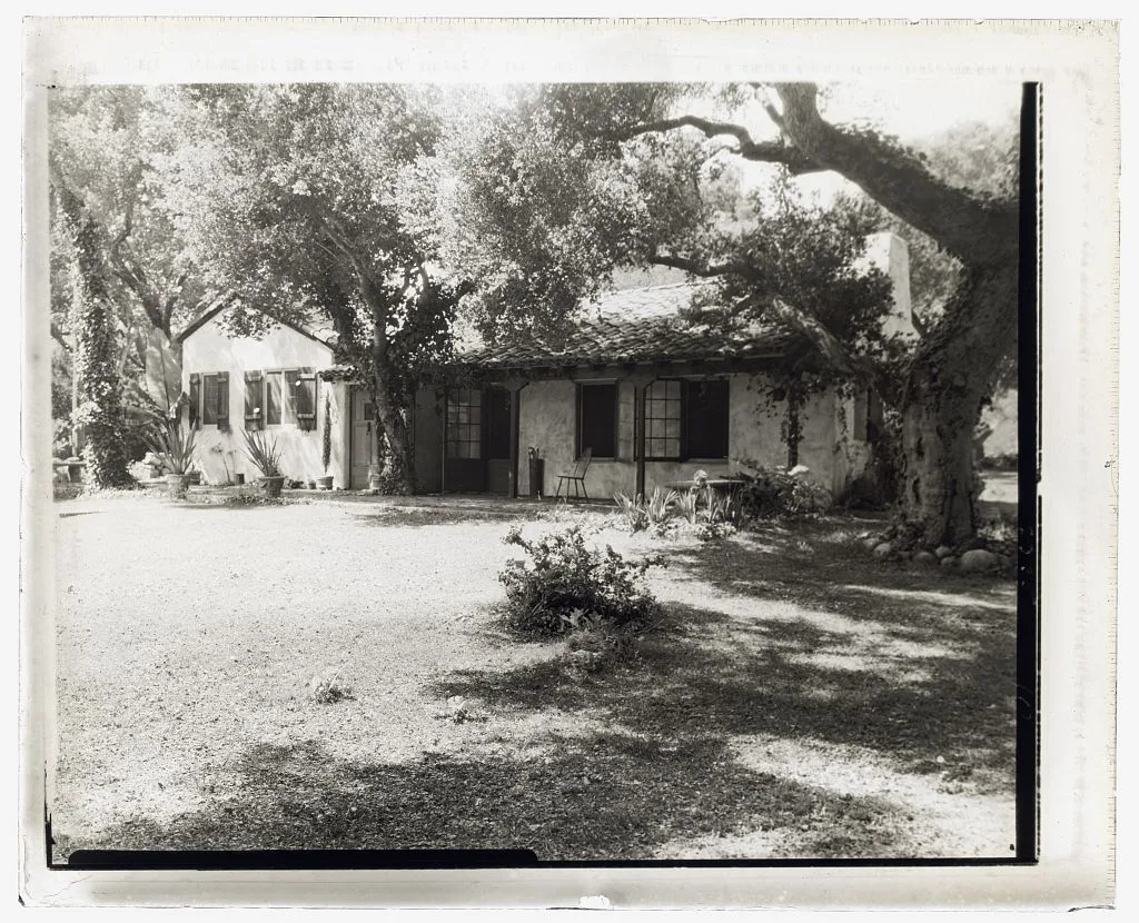 [Justin B. Alexander house, Montecito, California. Entrance façade], California, Montecito, 1923
