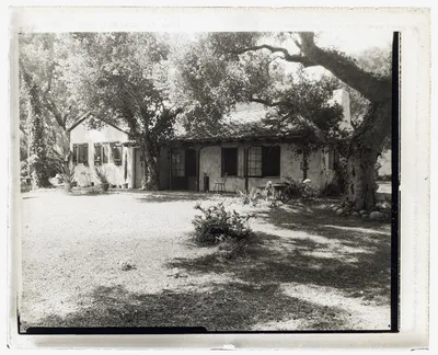[Justin B. Alexander house, Montecito, California. Entrance façade], California, Montecito, 1923