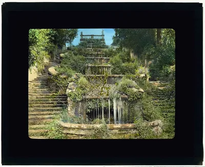 [Villa Torlonia, Frascati, Lazio, Italy. Stairs], Frascati, Italy, 1925