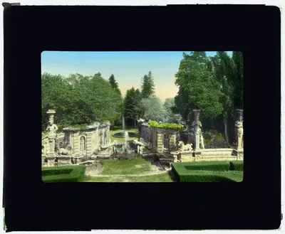 [Villa Farnese, Caprarola, Lazio, Italy. View from casino], Italy, Caprarola, 1925