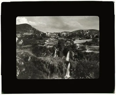 [Villa d'Este, Tivoli, Lazio, Italy. Waterfalls], Italy, Tivoli, 1925