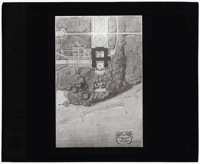 ["General Plan, house for Harold McCormick, Lake Forest, Ill."], Illinois, Lake Forest, 1915