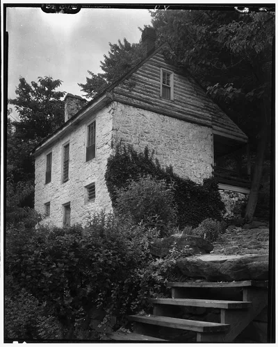Photograph from Virginia: Johnston's Mill House, Albemarle County, Virginia