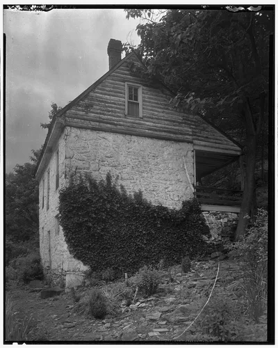 Johnston's Mill House, Albemarle County, Virginia, 1933