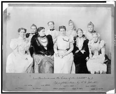 Mrs. Cleveland and the ladies of the Cabinet, no. 2, 1897